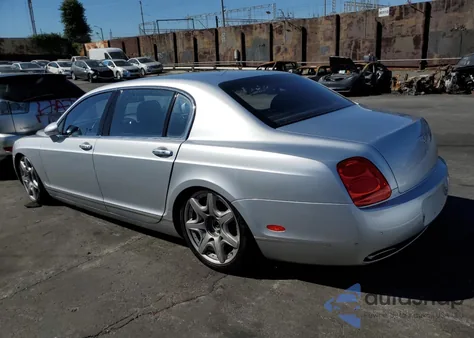 2006 Bentley Continental Flying Spur из США, поврежденный, VIN SCBBR53W26C039713